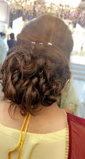 Up do hair with & without extension